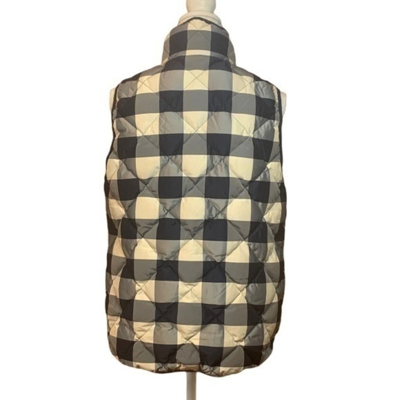 J Crew Excursion Buffalo Check Quilted Vest - Picture 3 of 7